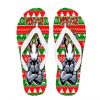 NRL South Sydney Rabbitohs Superman Christmas Flip Flops