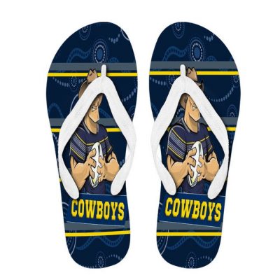 Indigenous Paisley White Flip Flops main image 1