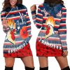 NRL Sydney Roosters Custom Text ANZAC Day New Style Women Hoodie Dress