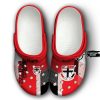 AFL St Kilda Saints Custom Name Red Black Crocs