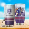 AFL Fremantle Dockers Custom Name Superman Purple Tumbler