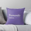 AFL Fremantle Dockers Light Purple Square Pillow Case