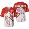 AFL Sydney Swans Custom Text Number Indigenous Baseball Jersey V3