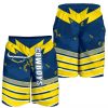 NRL North Queensland Cowboys Camouflage Color Men Beach Shorts