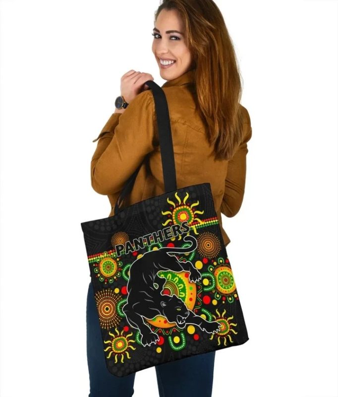 NRL Penrith Panthers Indigenous Tote Bag