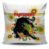 NRL Penrith Panthers Indigenous White Square Pillow Case