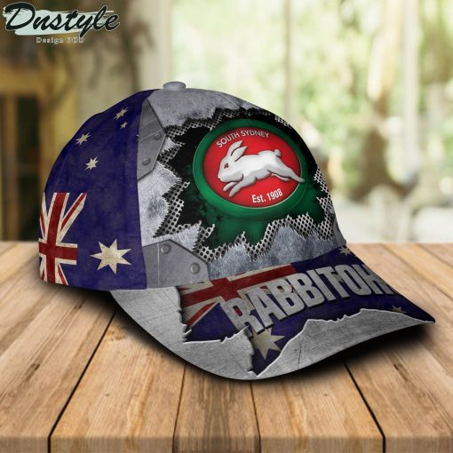 thumbnail image 2 of South Sydney Rabbitohs White Cap By ISC – Brand New With Tags, Official Merch 2 of 4