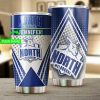 AFL North Melbourne Kangaroos Custom Name Royal Blue Tumbler