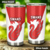 AFL Sydney Swans Red White Tumbler V2