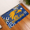 AFL West Coast Eagles Indigenous Royal Blue Rubber Doormat