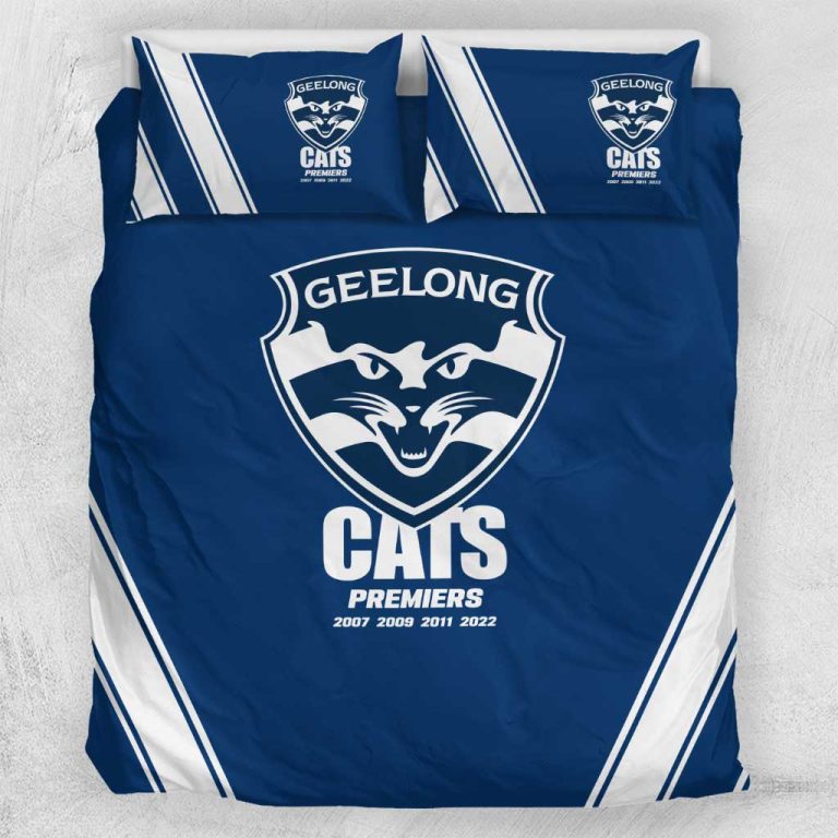 AFL Geelong Cats Premiers Doona Cover
