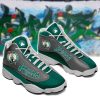 NBA Boston Celtics Green Gray Air Jordan 13 Shoes