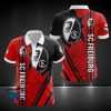 SC Freiburg Red Black Polo Shirt