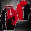 Bayern Munich Red Black Pullover Hoodie