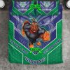 NRL New Zealand Warriors Custom Name Mascot Doona Cover