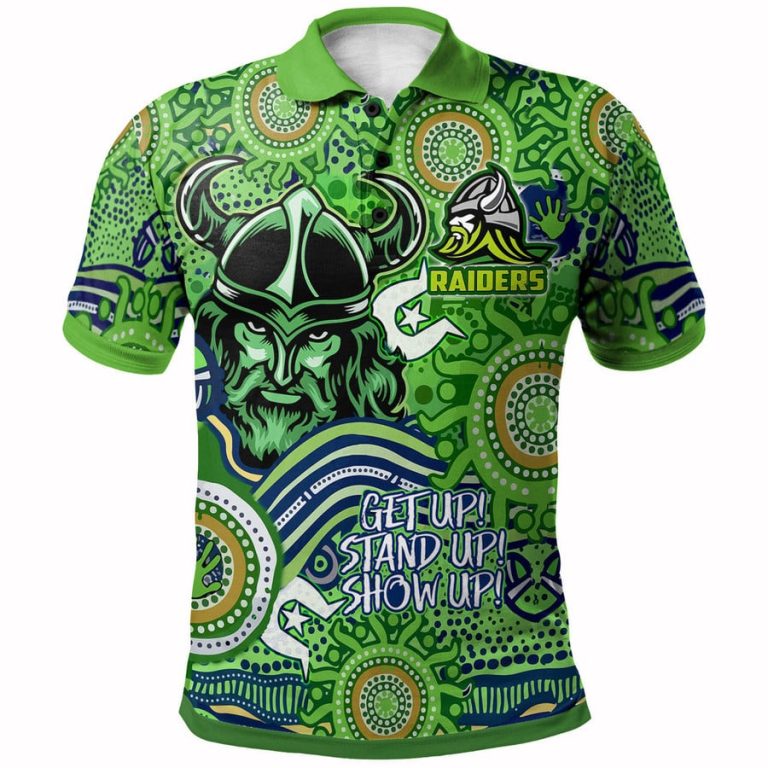 NRL Canberra Raiders NAIDOC Week Polo Shirt V2