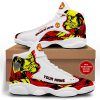 Manchester United Custom Name Lion Air Jordan 13 Shoes