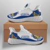 NBA Golden State Warriors White Blue Reze Sneakers