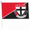 AFL St Kilda Saints Red Black Logo House Flag