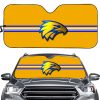 AFL West Coast Eagles Orange Car Sunshade