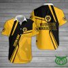 Wolverhampton Wanderers FC Custom Name Yellow Black Polo Shirt