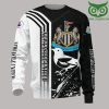 Newcastle United FC Black White The Magpies Sweatshirt