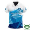 SSC Napoli Blue Hawaiian Polo Shirt