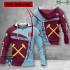 West Ham United FC Custom Name Edition Pullover Hoodie