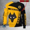 Wolverhampton Wanderers FC Custom Name Logo Sweatshirt