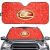 AFL Gold Coast Suns Red Bling Car Sunshade