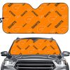 AFL Greater Western Sydney Giants Orange Multi Logo Car Sunshade
