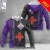 ACF Fiorentina Purple Black Pullover Hoodie
