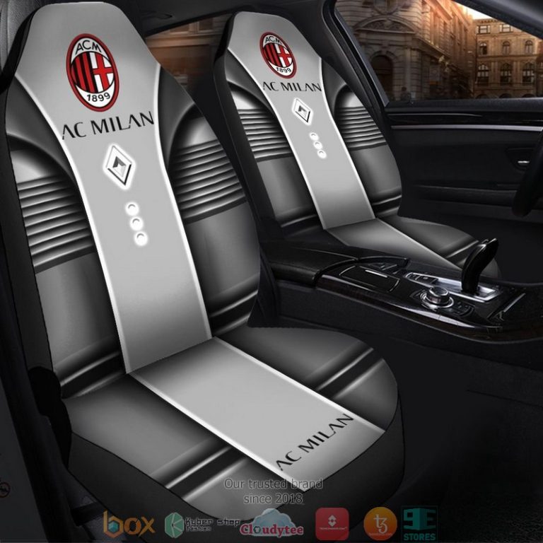 AC Milan Silver Edition Car Seat Covers