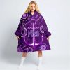 AFL Fremantle Dockers Purple Indigenous FREO Fleece Oodie