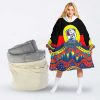 AFL Western Bulldogs Dinky Di Lover Aboriginal Flag x Indigenous Fleece Oodie