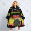 NRL Penrith Panthers Custom Name Number Indigenous Jersey Fleece Oodie