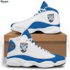 NRL Canterbury-Bankstown Bulldogs White Blue Air Jordan 13 Shoes V2