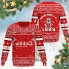 Brentford FC 1889 Ugly Christmas Sweater V2