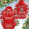 Brentford FC 1889 Ugly Christmas Pullover Hoodie