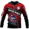 Bayern Munich Dark Red Limited Zip Up Hoodie