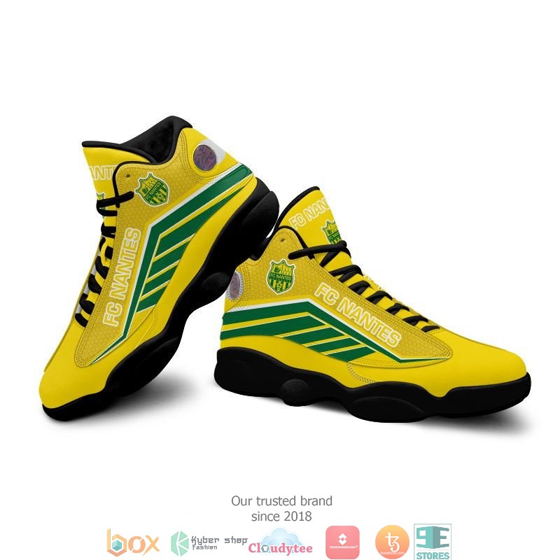 FC Nantes Yellow Green Air Jordan 13 Shoes FC Nantes Yellow Green Air Jordan 13 Shoes