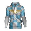 SS Lazio White Blue Pullover Hoodie V2