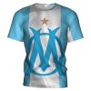 Olympique de Marseille White Blue T-Shirt V3