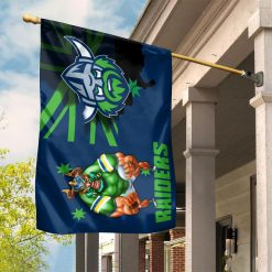 NRL Canberra Raiders Green Mascot House Flag