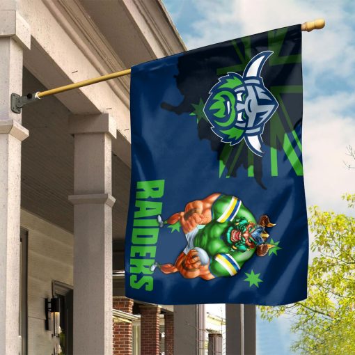 NRL Canberra Raiders Green Mascot House Flag