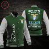 SS Lazio Dark Green White Baseball Jacket
