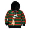 NRL South Sydney Rabbitohs Custom Name Number Bluey Jersey 2020 Official Kids Zip Up Hoodie