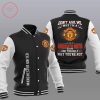 Manchester United Black Don’t Ask Me Baseball Jacket