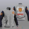 Manchester United Grey Blue One Team Baseball Jacket