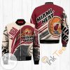 NBA Miami Heat Red Cream Flying Basketball Bomber Jacket